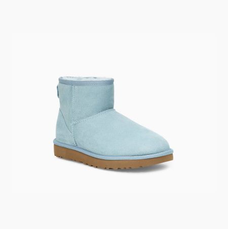 UGG Classic II Mini Blue Boots for Women (EFOZ79513)